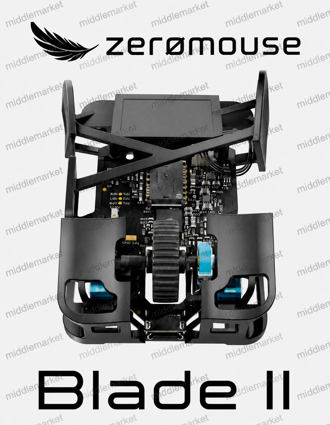 zeromouse Blade II (v2) OptimumTech - In Hand - Same Day Shipping
