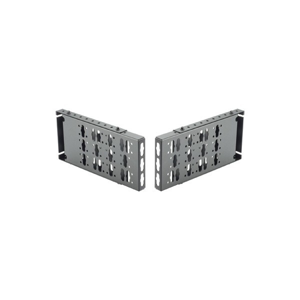 Panduit R2PPDUB 2-Post Rack Steel PDU Mounting Bracket Kit Black