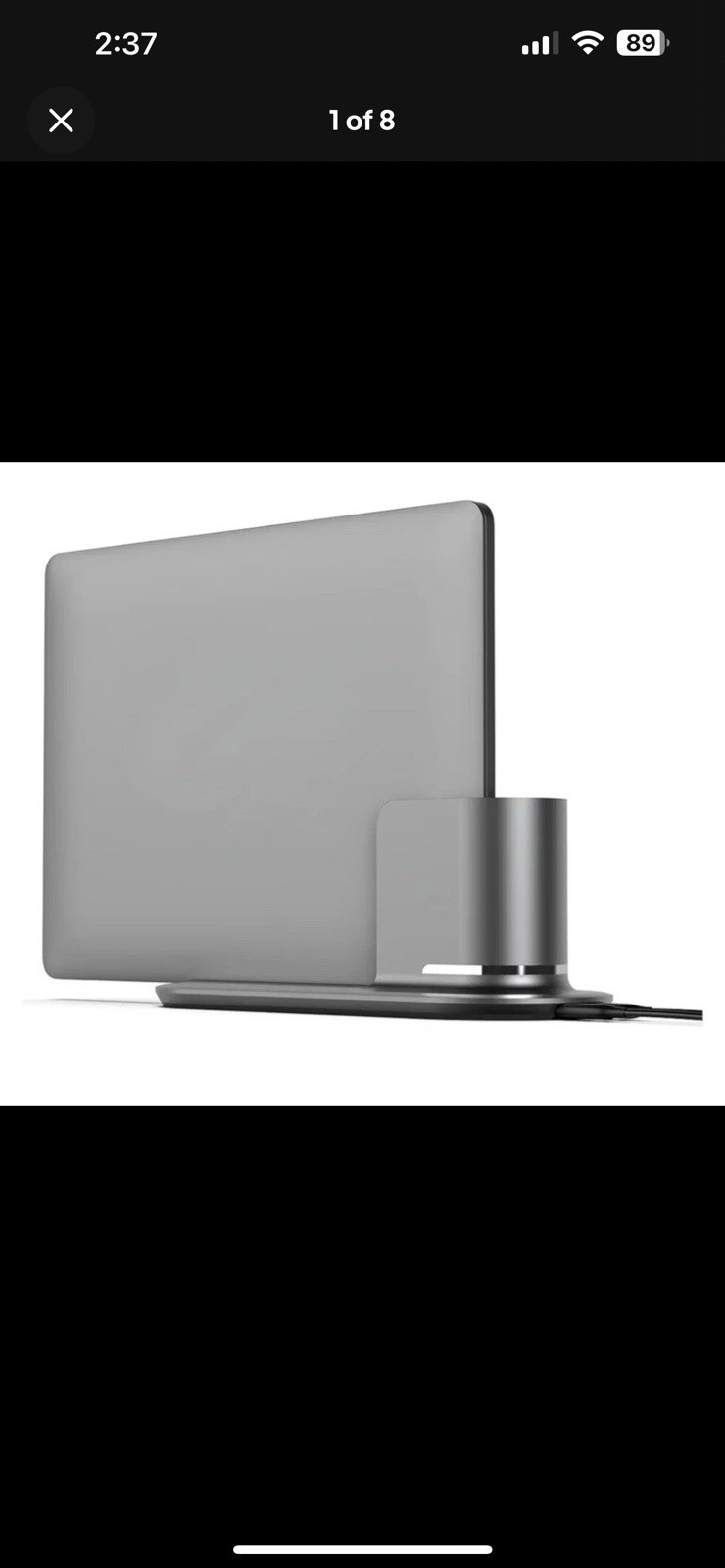 HumanCentric DockBook For MacBook Pro Docking Station Vertical Laptop Stand 