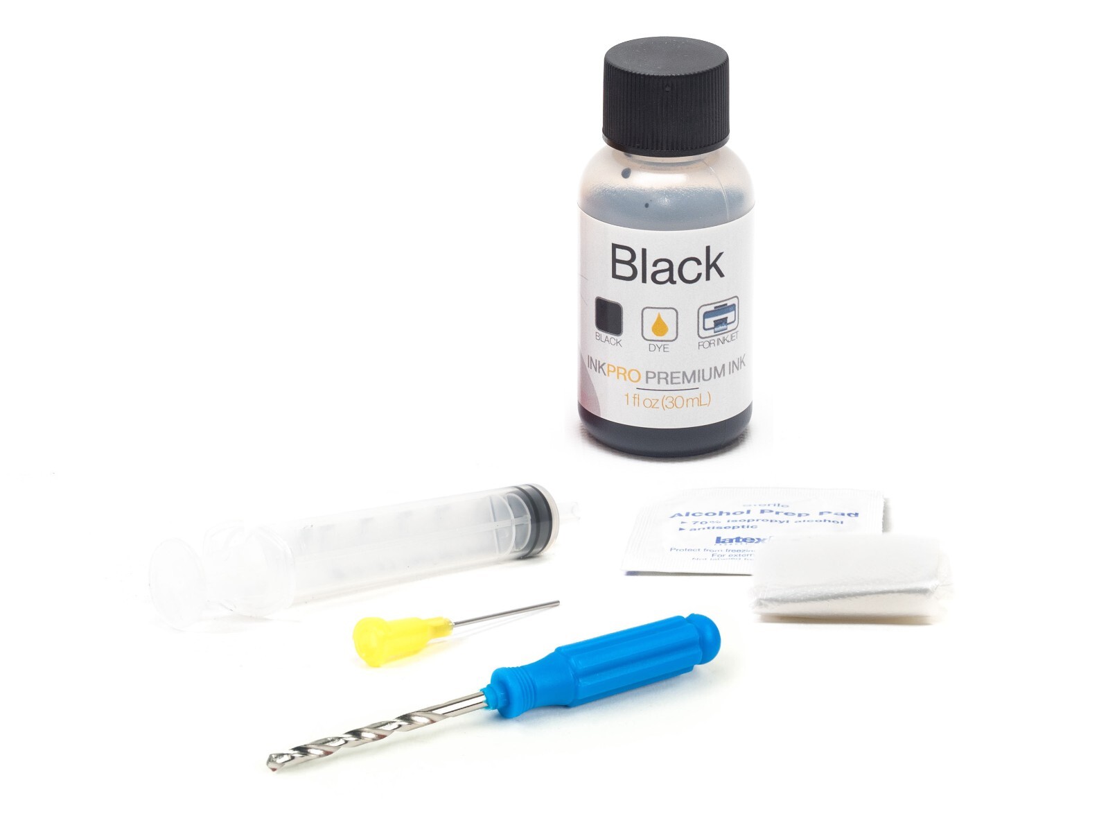 Hyrax Trading Premium Black Ink Refill Kit for Canon PG-243/245/245XL 30ml/1oz