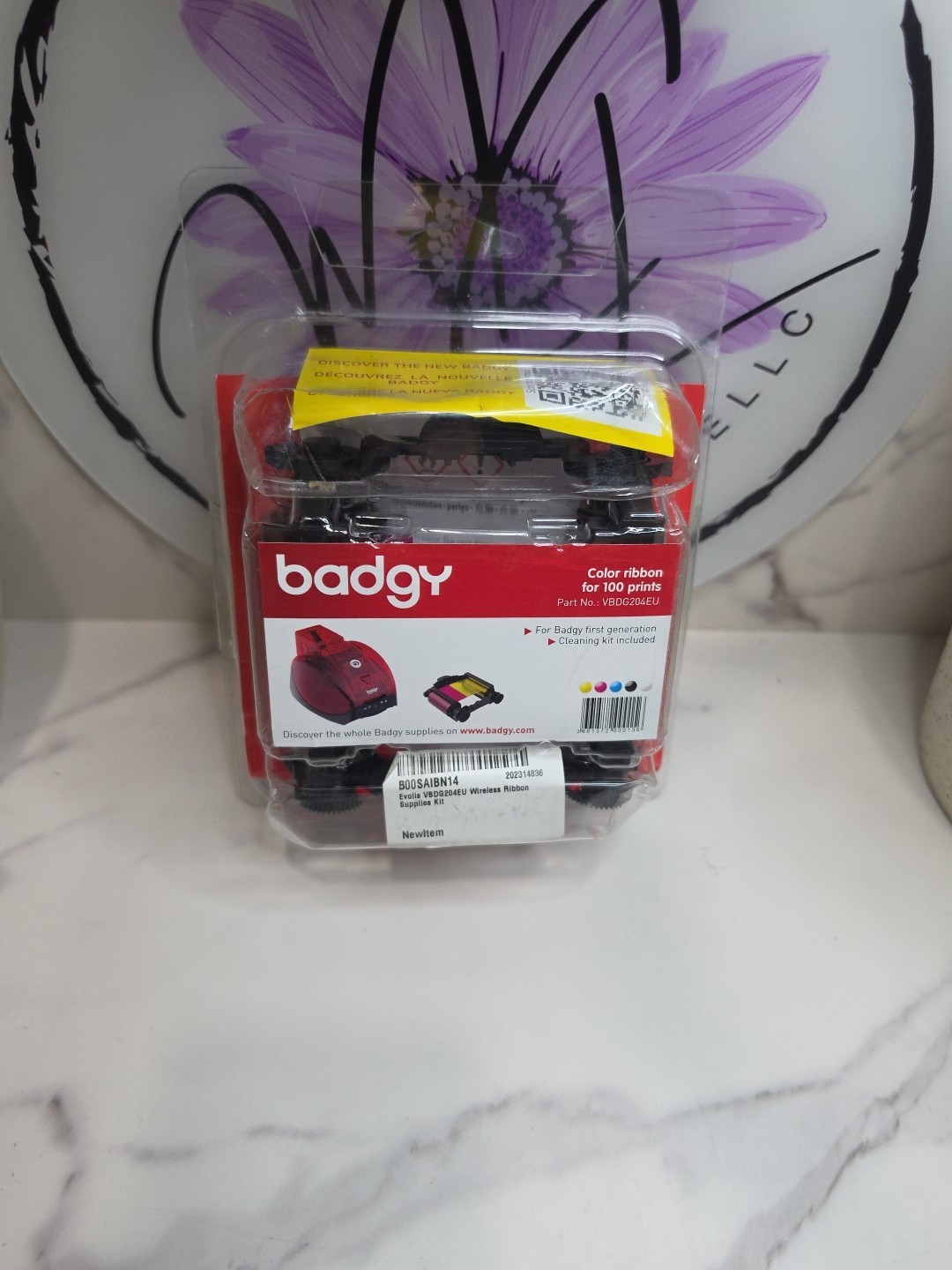 Evolis VBDG204EU Badgy-Basic Color Ribbon