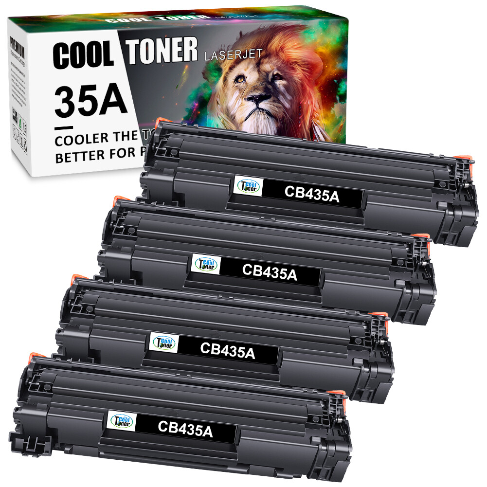 Black CB435A 35A Toner Cartridge For HP LaserJet P1005 P1006 P1008 P1009 LOT
