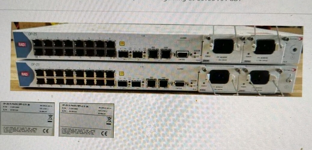 RAD OPTIMUX-25 FIBER OPTIC MULTIPLEXER/ Price Per Item