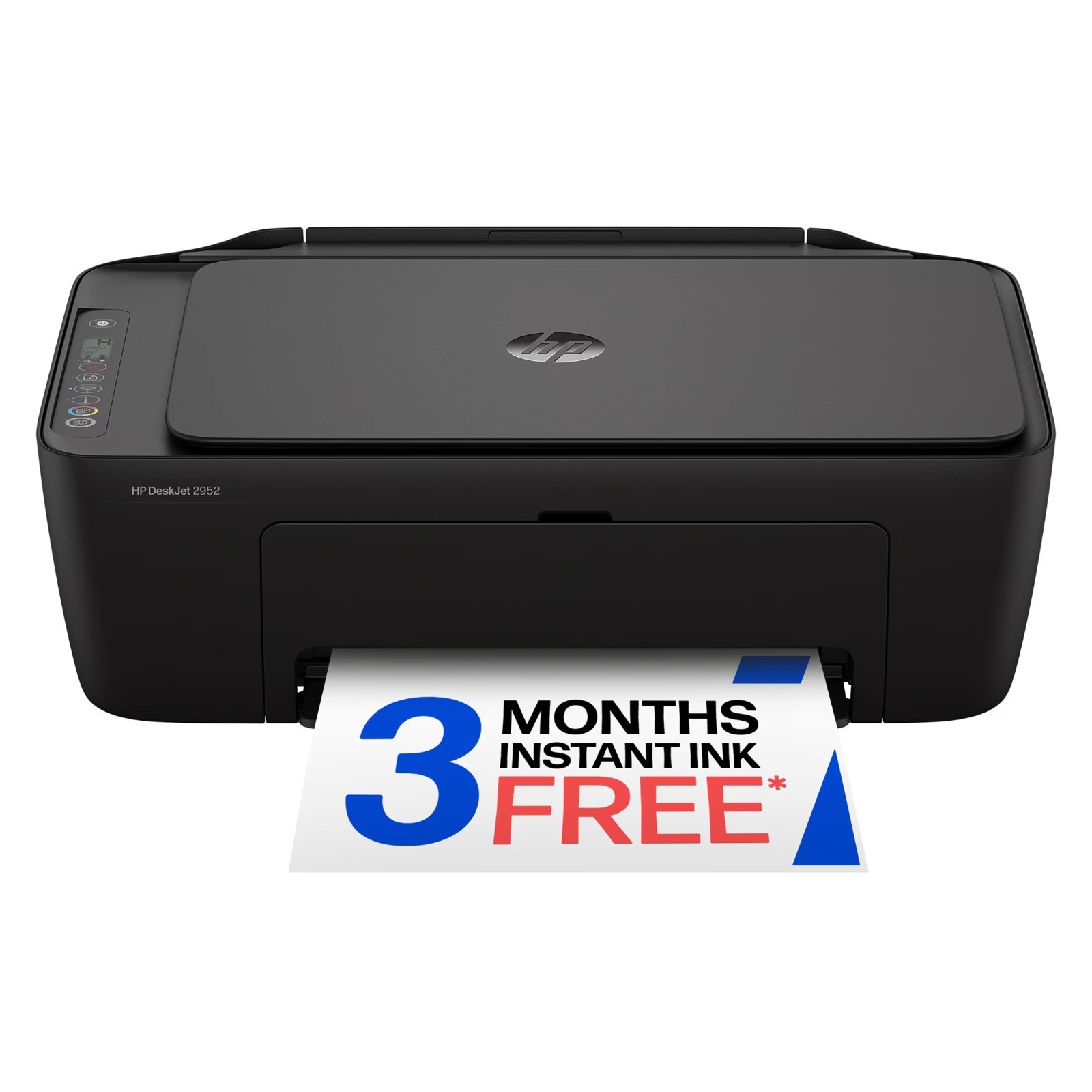 HP DeskJet 2952 Wireless All-in-One Color Inkjet Printer Scanner Copier Black