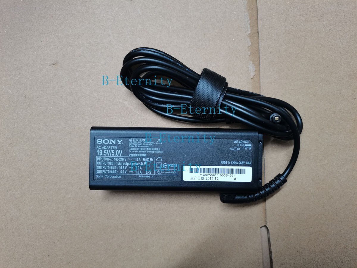 Original 19.5V 2A VGP-AC19V73 For Sony VAIO SVT11213CXB,SVF13N13CXB USB Charger