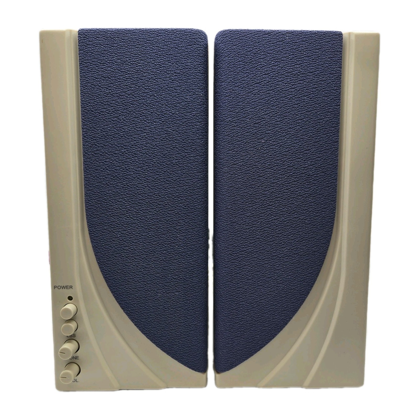 Inland Pro Surround Speaker Computer Speakers White Standing 88049 Tested