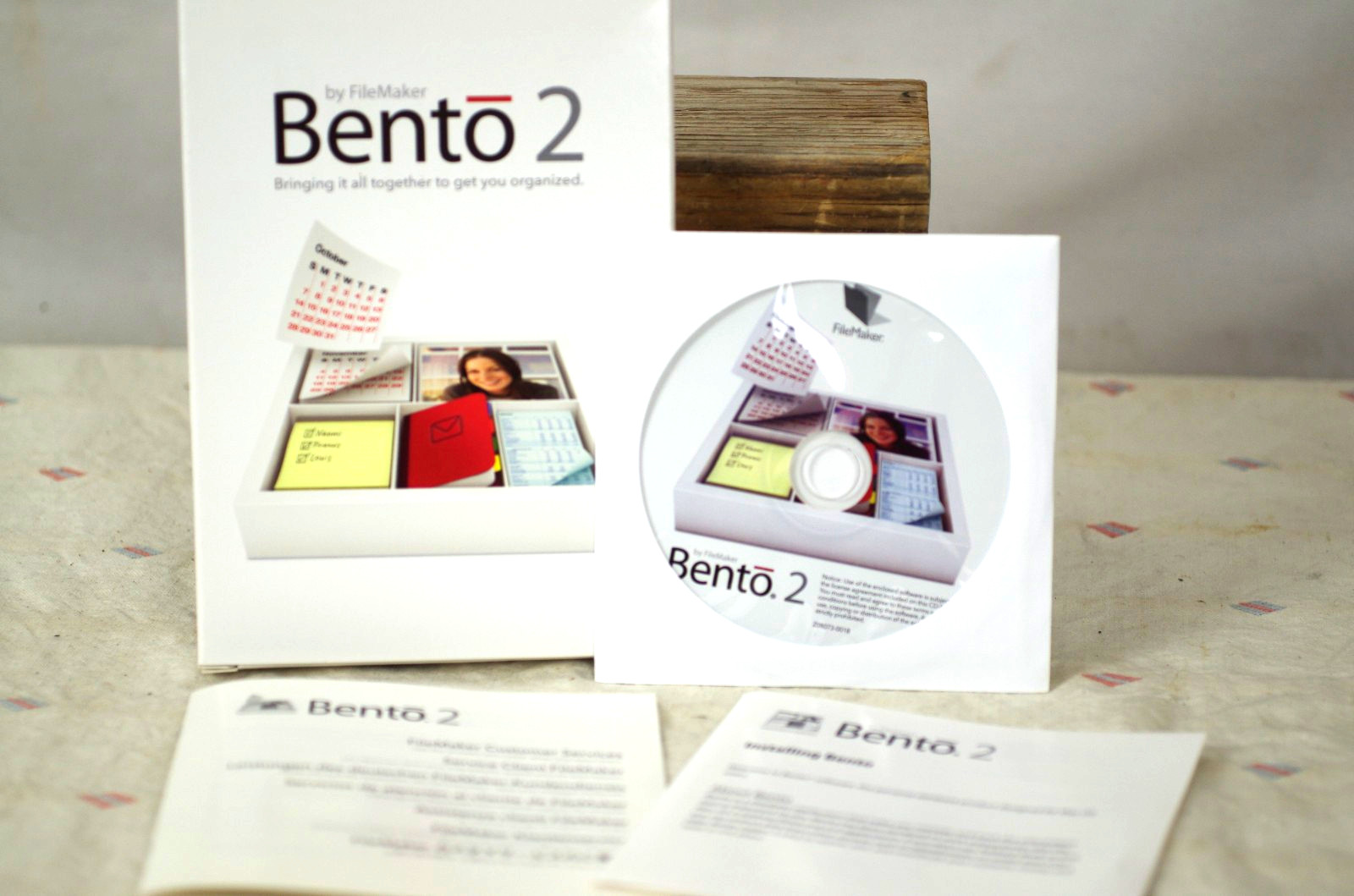 Bento 2 Software by FileMaker New Free Fast Shipping