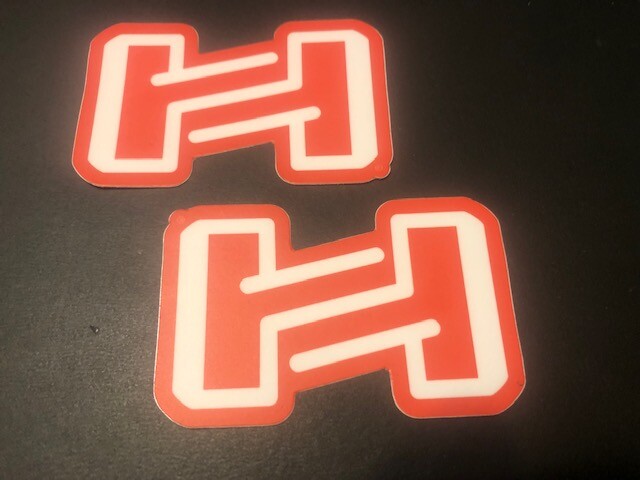 Hosa CABLES OEM CUSTOM LOGO STICKER NEW 2PC SET