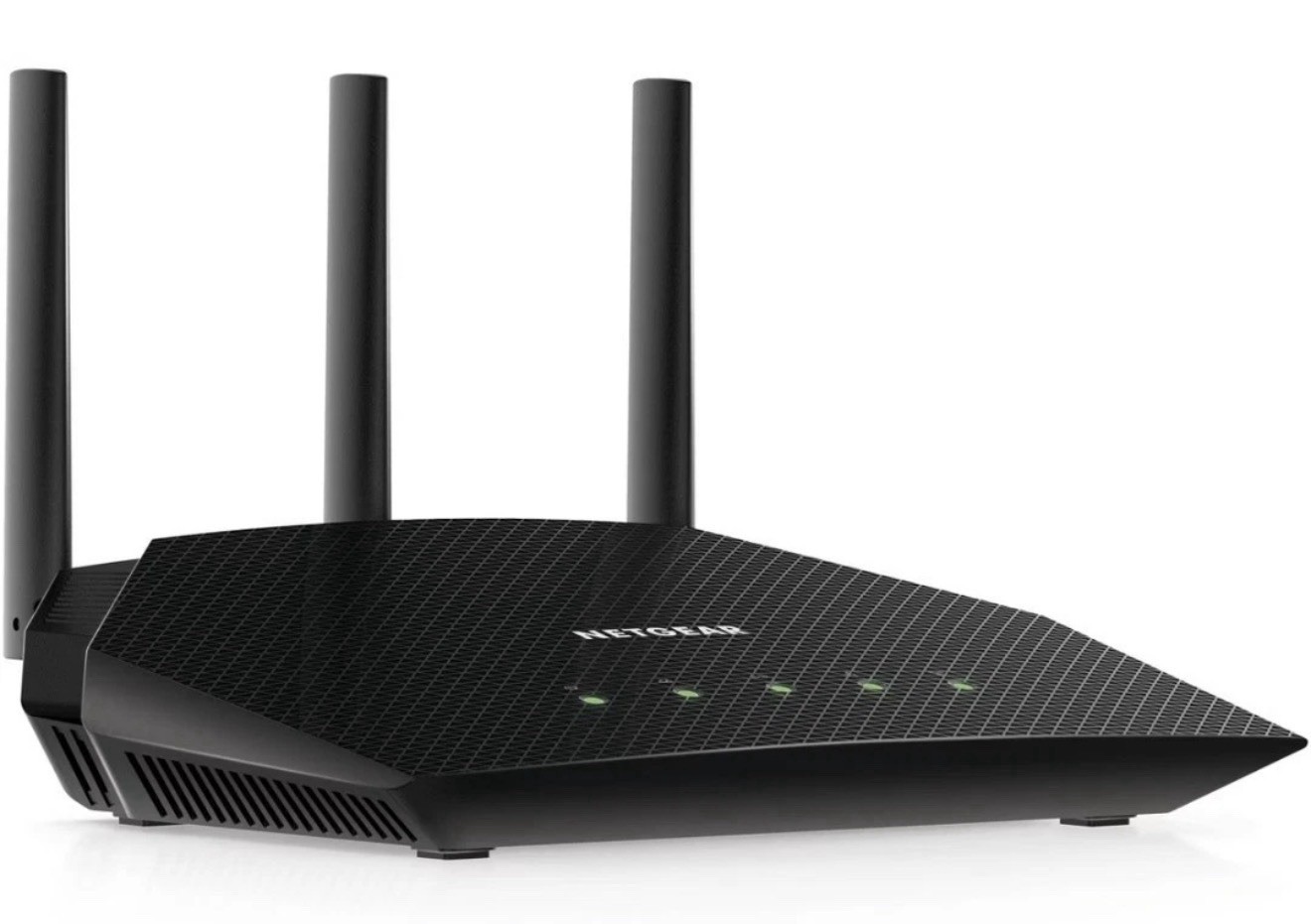 NETGEAR Nighthawk RAX36S-100PAS AX3000 4-Stream Dual-Band Wi-Fi 6 Router, Black