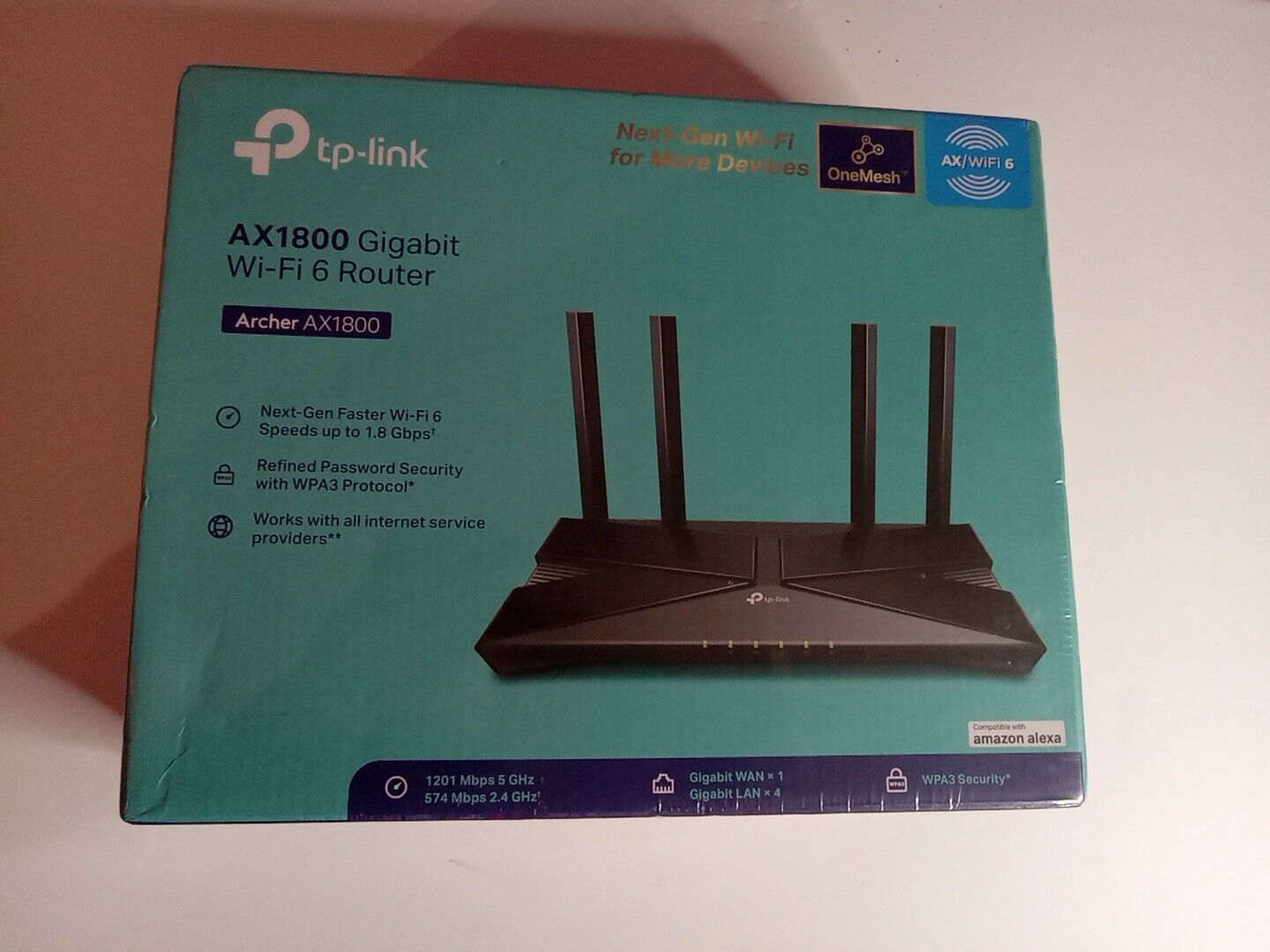 New Tp Link Ax1800 Gigabit WiFi 6 Router