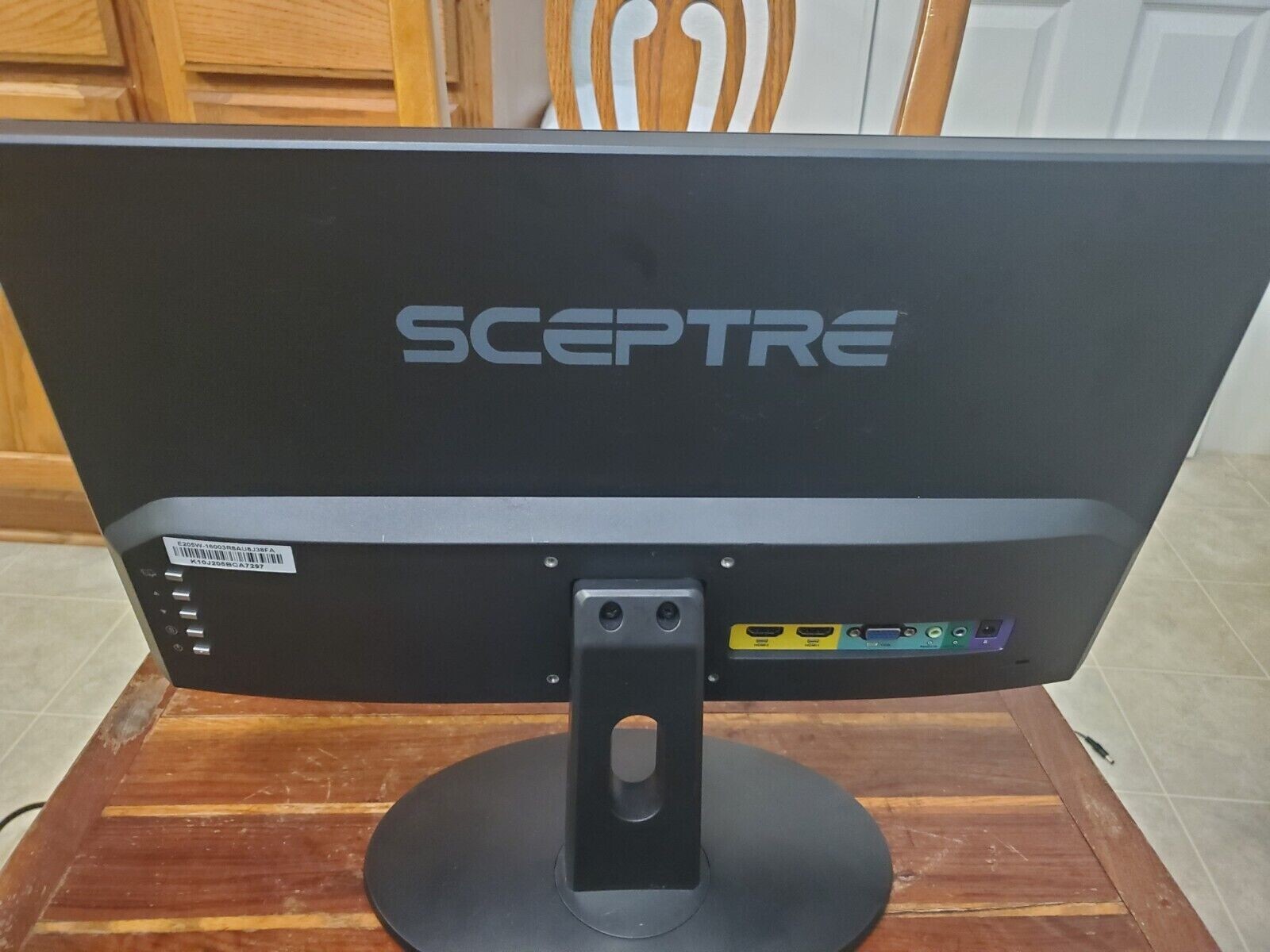 Sceptre Model J20 20" Widescreen LCD LED Monitor Ultra slim Pro Series