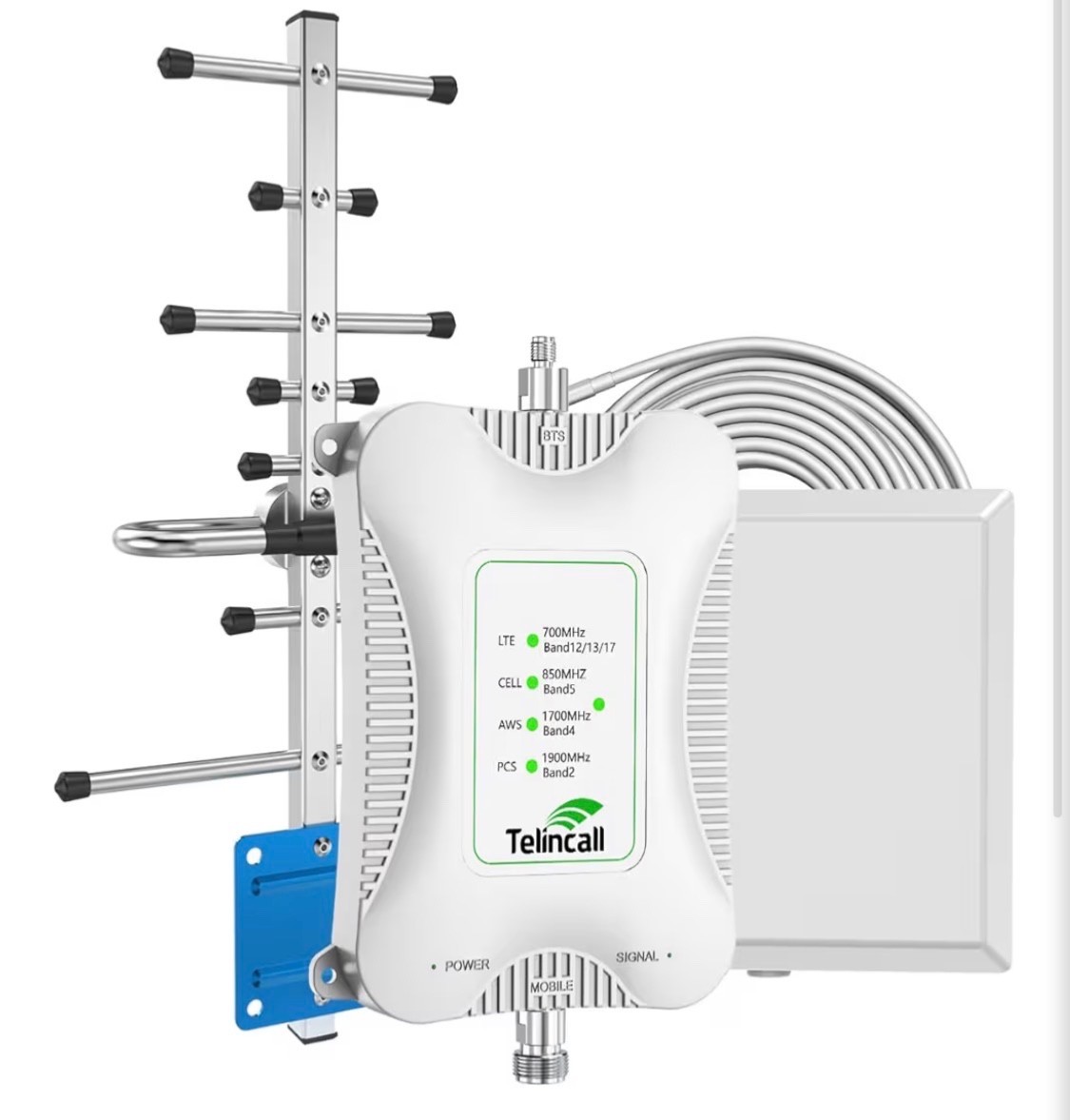 Cell Phone Signal Booster for Home Boost 4G LTE 5G Signal, Cell Phone Booster fo