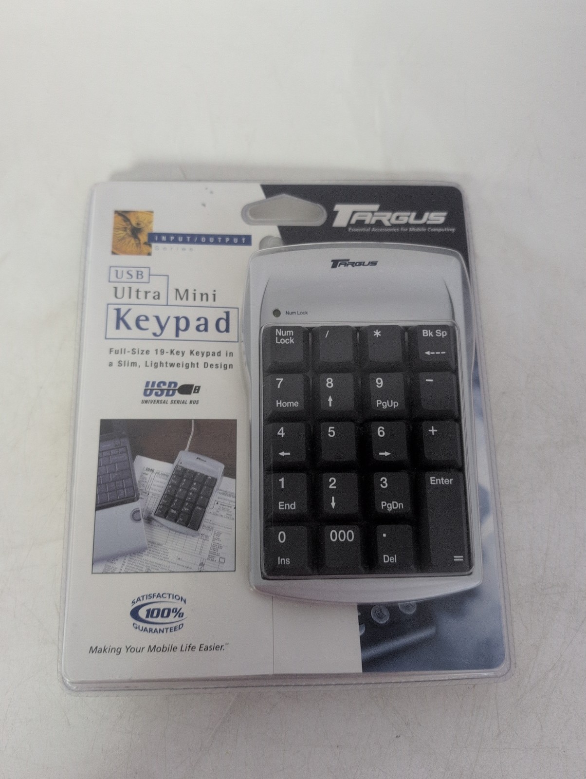 Targus USB Ultra Mini Keypad Silver #PAUK10U