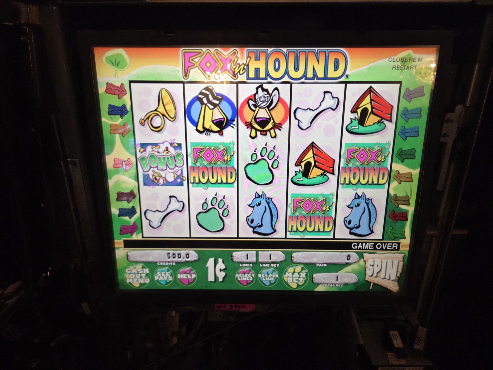 IGT 3902 CPU Fox And Hound
