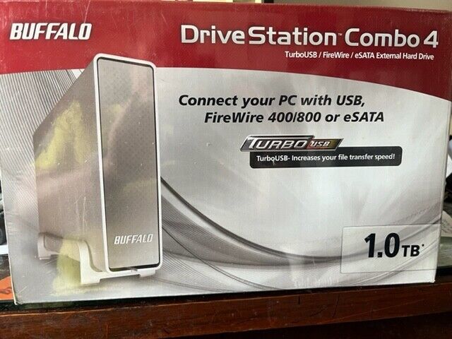 Buffalo DriveStation Combo4 1.0 TB (new in shrink wrap)