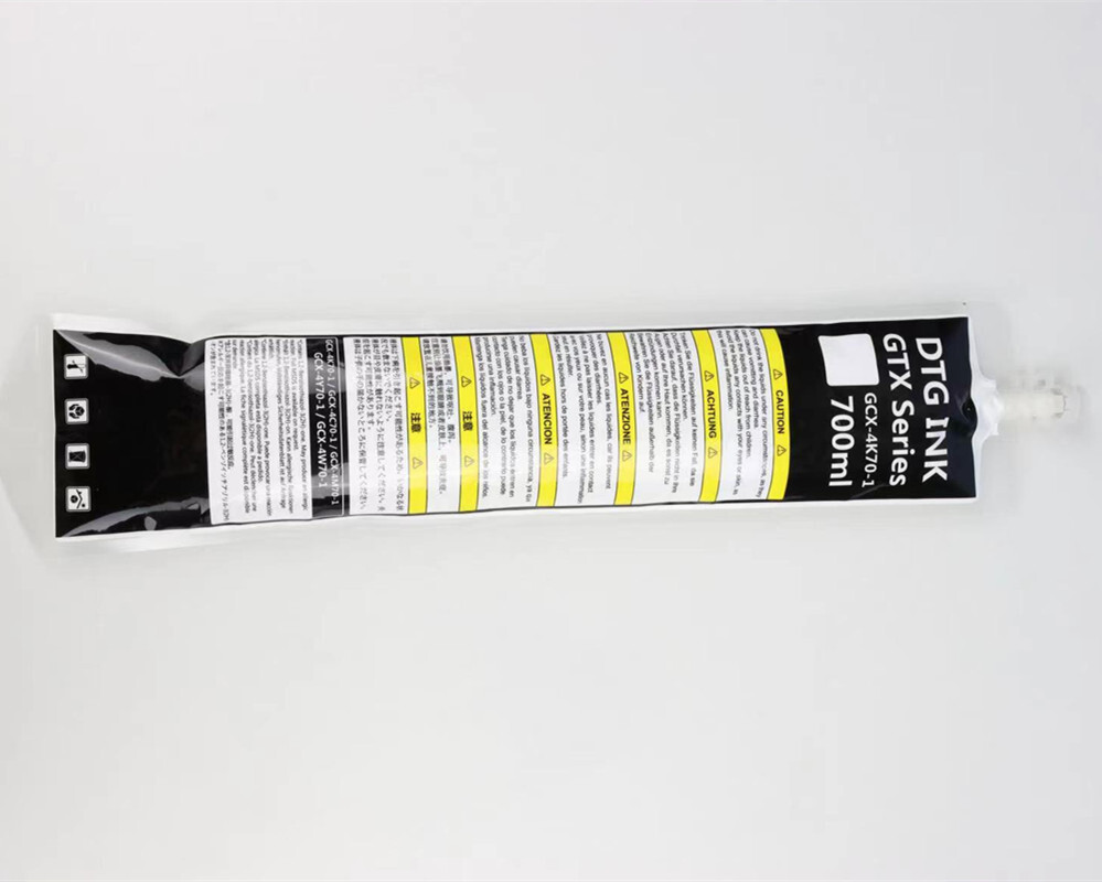 700ML White DTG Textile Ink Bag for Brother GTX / GTX PRO Printer