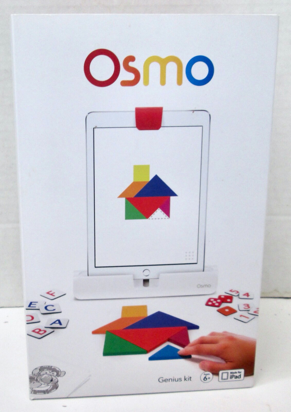 New OSMO Genius Kit for Apple iPad Tangram Words Numbers Newton Games Drawing