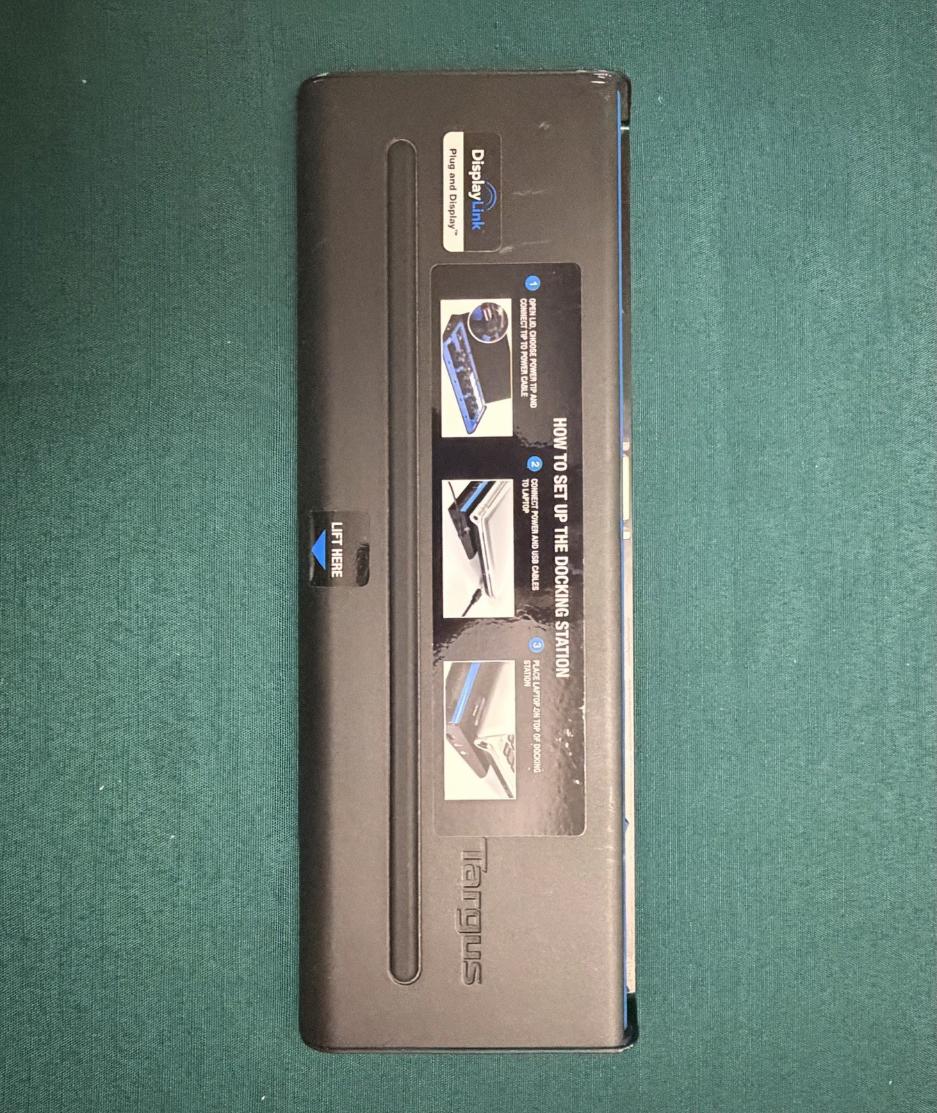 Targus ACP71USZ-68 USB 3.0 DisplayLink Docking Station w/ AC Adapter Tips