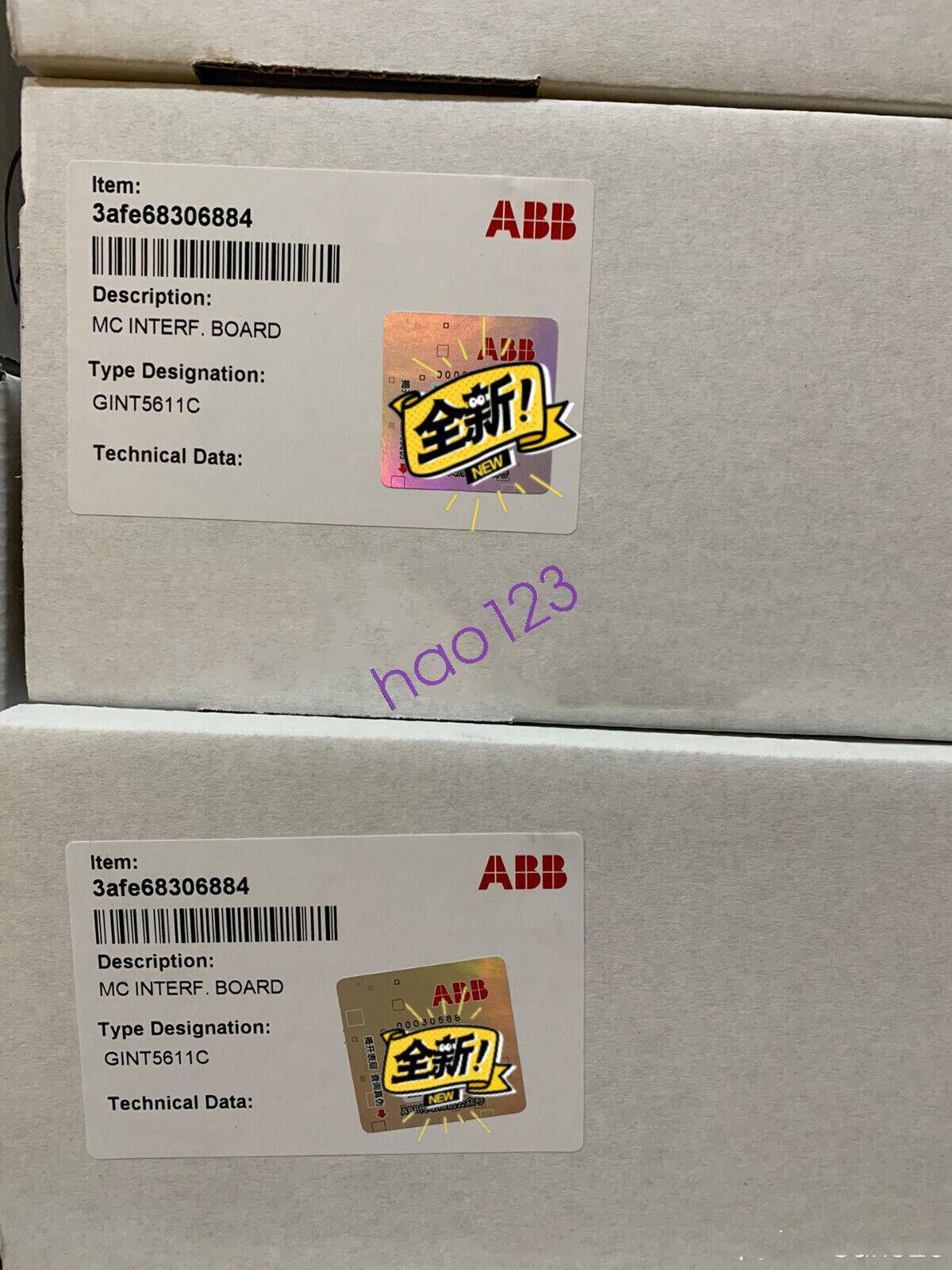GINT5611C 3AFE68306884 ABB board module Brand New By DHL/FedEx