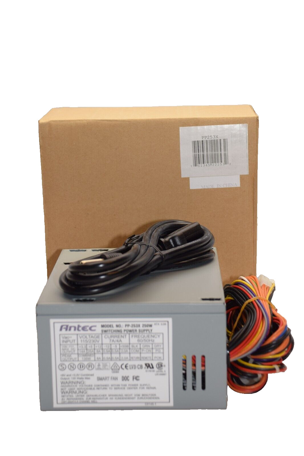 ANTEC PP-253X , PP253X 250W Switching Power Supply 115/230v NEW