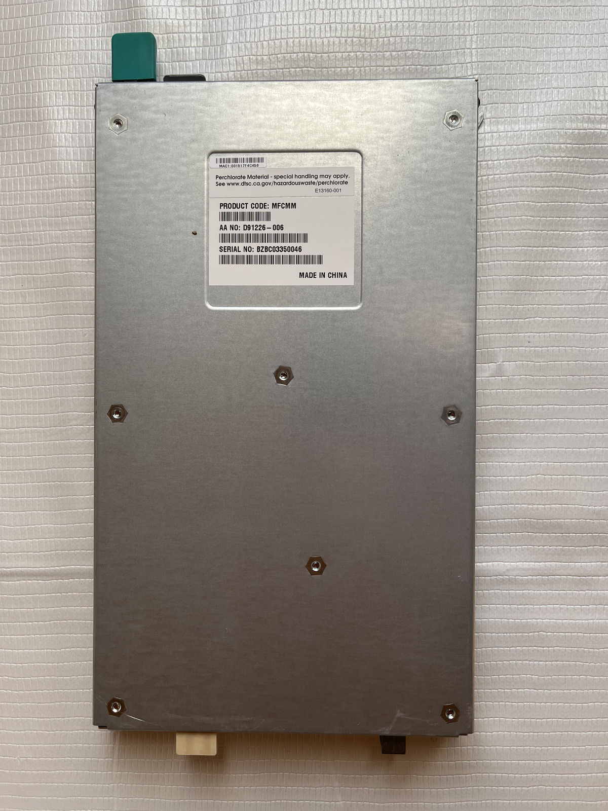 Intel MFCMM Server Management Module MFSYS 25 D91226-004 D91226-005 D91226-006