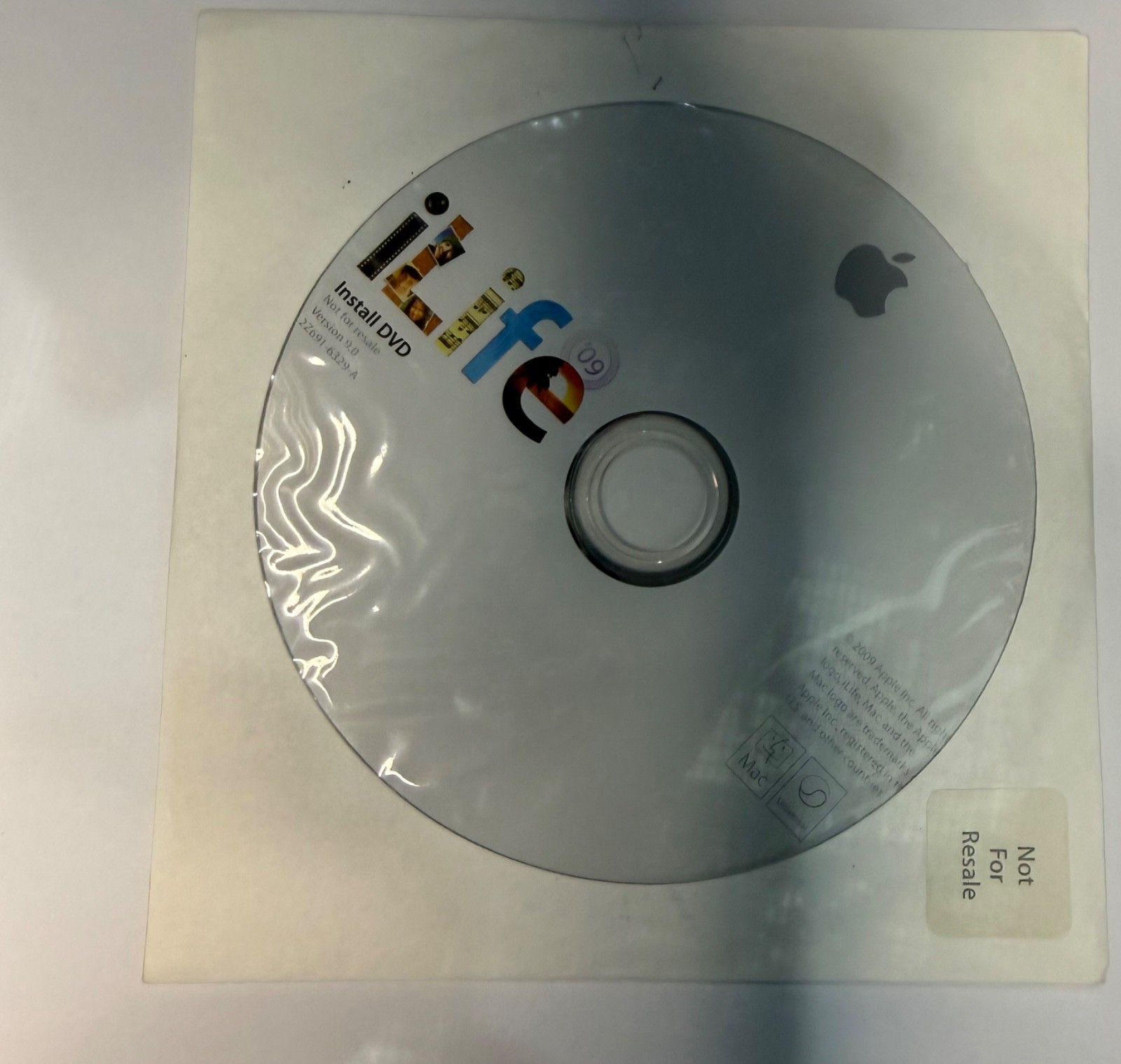 NEW SEALED | Apple iLife ‘09 NFR DVD | New Mac Software