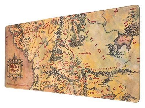 XL Lord of the Rings Mouse Pad 31.5x13.78in | Stylish Non-Slip Gaming Accessory