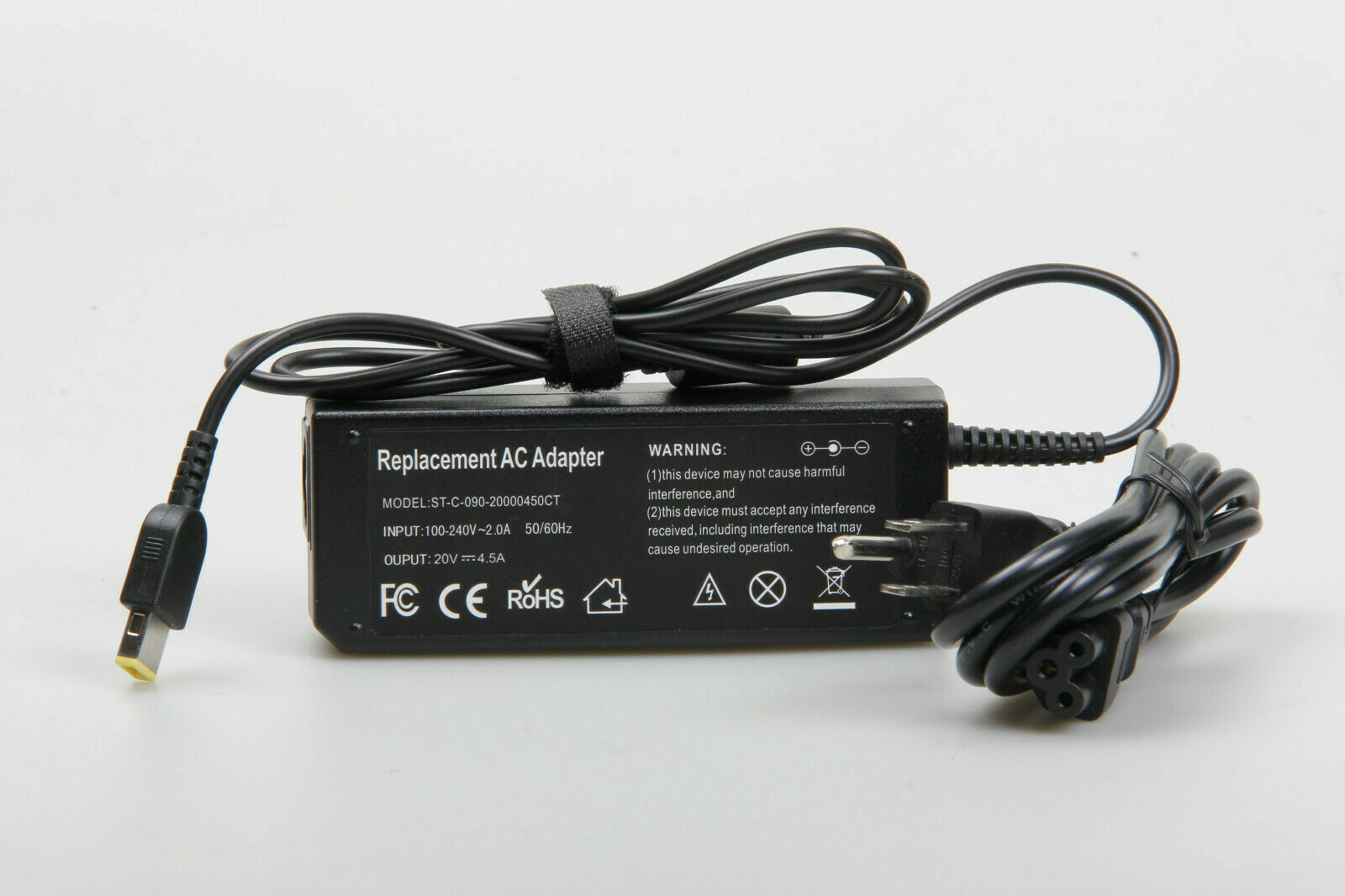 For Lenovo Legion Y27q-20 27” LED Gaming Monitor AC Adapter Power Supply Cord