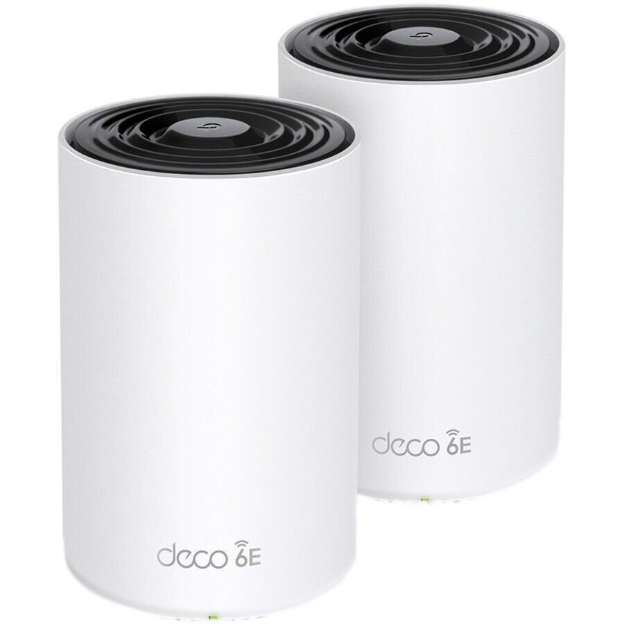 TP-LINK Deco XE75 AXE5400 Wi-Fi 6E Router Mesh System - White (2-Pack)