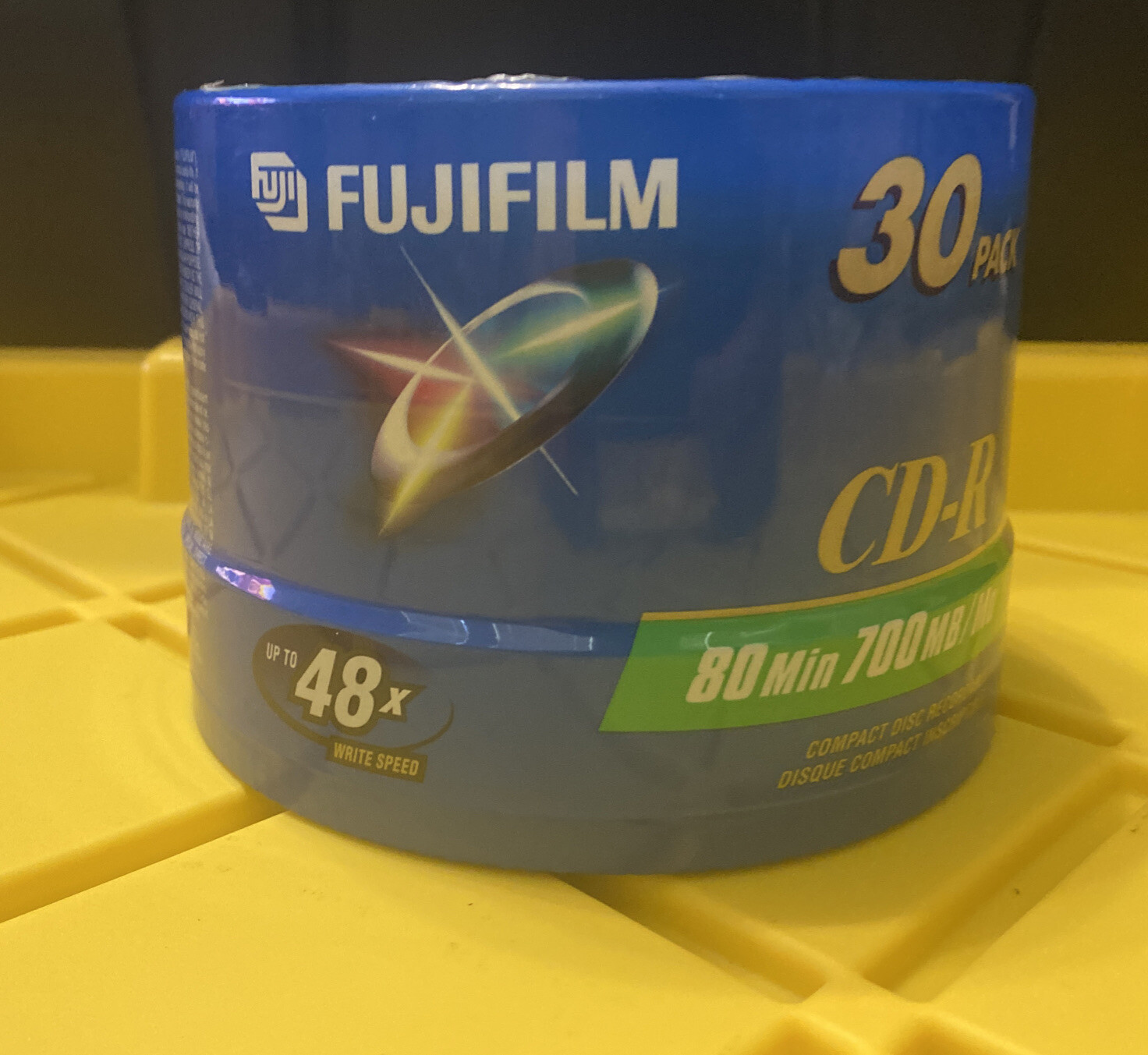 Fujifilm CD-R 80 Min 700MB 30 Pack Upto 48X Write Speed Factory Sealed