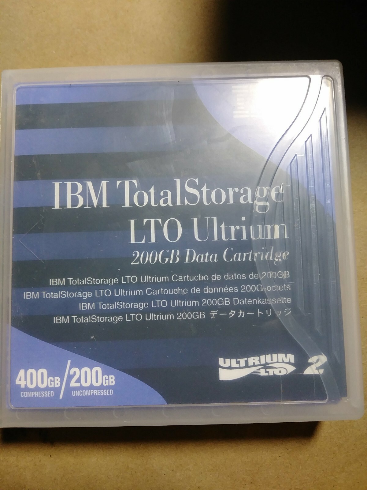 IBM TOTALSTORAGE LTO ULTRIUM 200GB DATA CARTRIDGE . SHIPS FAST
