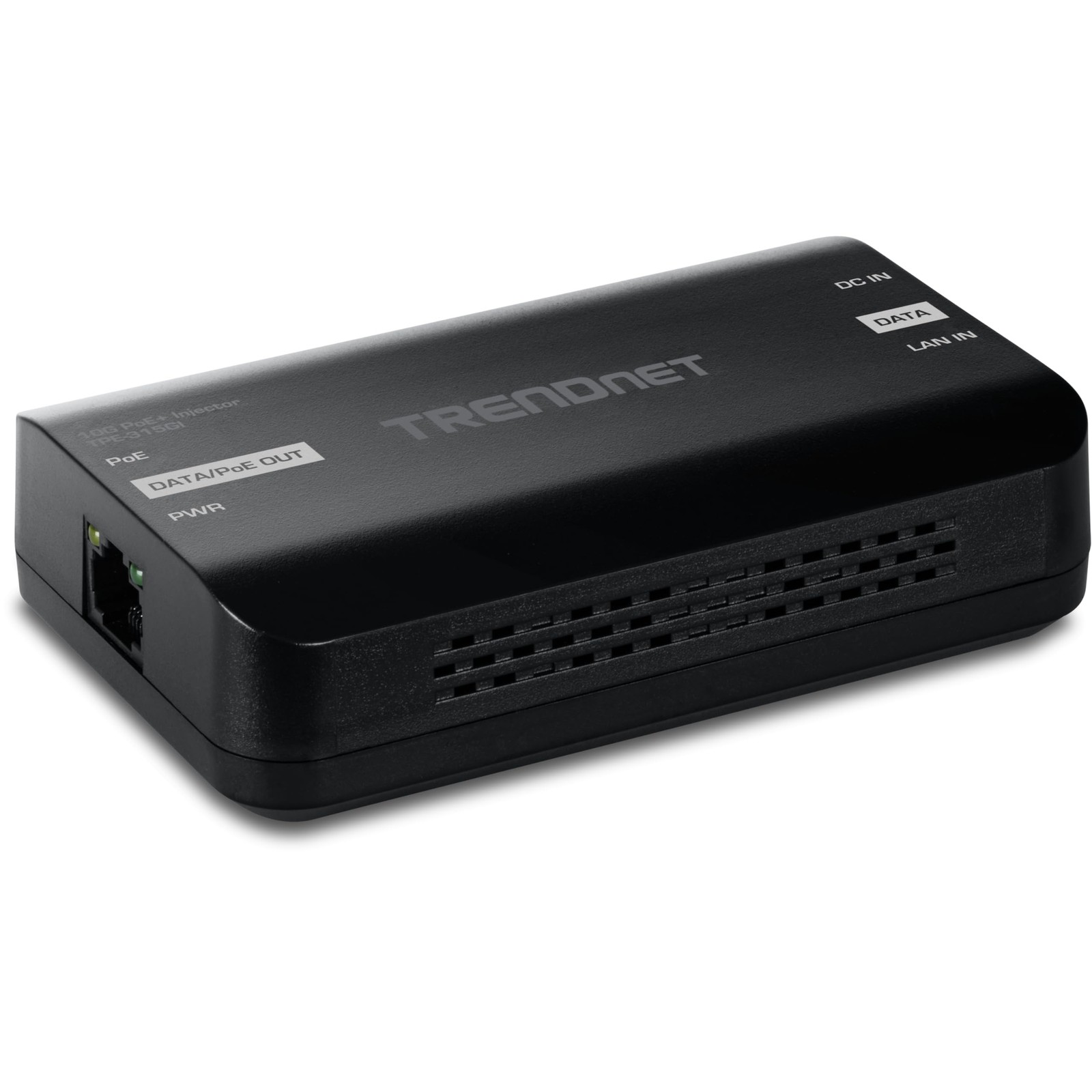 10G PoE+ Injector, TPE-315GI, Convert Non-PoE Port to a PoE+ Port, 10GBASE-T ...