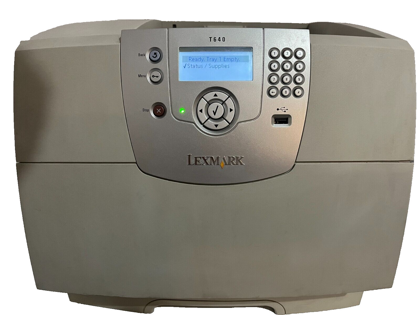 Lexmark T640 Workgroup Laser Printer *FREE RETURNS* & FULLY FUNCTIONAL 