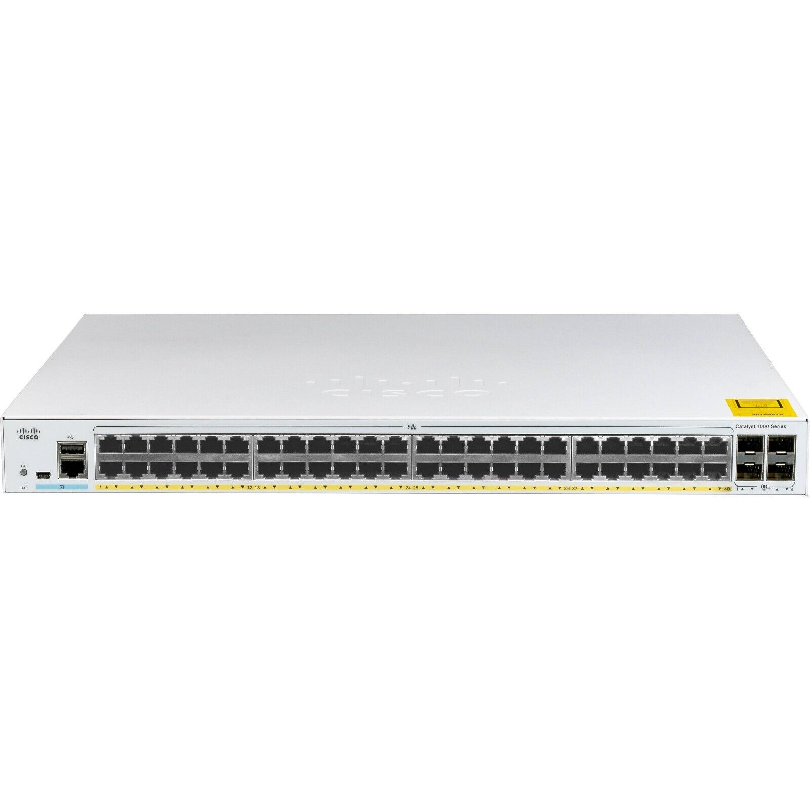 Cisco Catalyst C1000-48P-4G-L 48-Port 370W PoE+ Switch 4x Gigabit SFP
