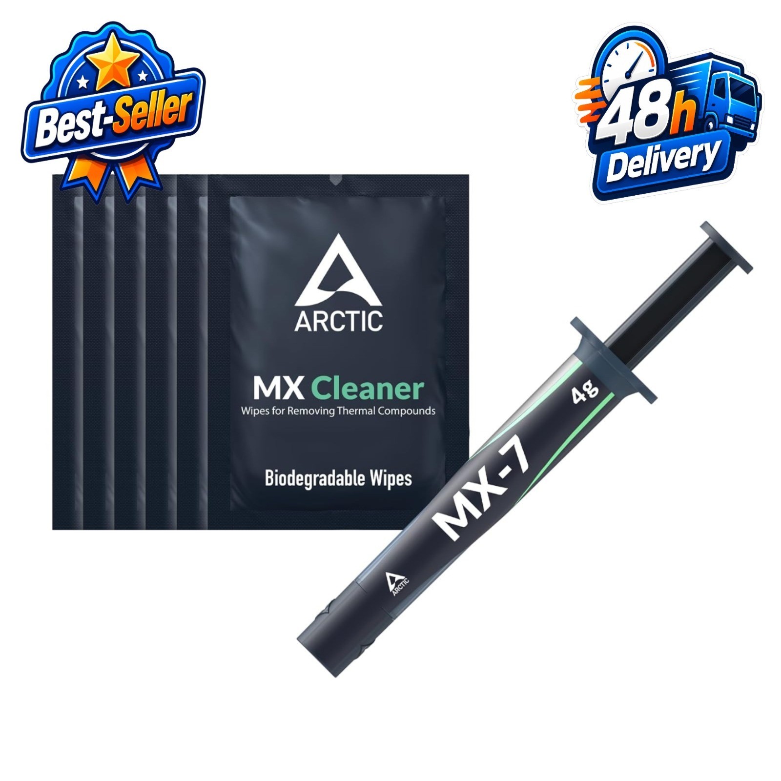 ARCTIC MX-7 Thermal Paste 4g for CPUs, GPUs, Laptops, High Conductivity
