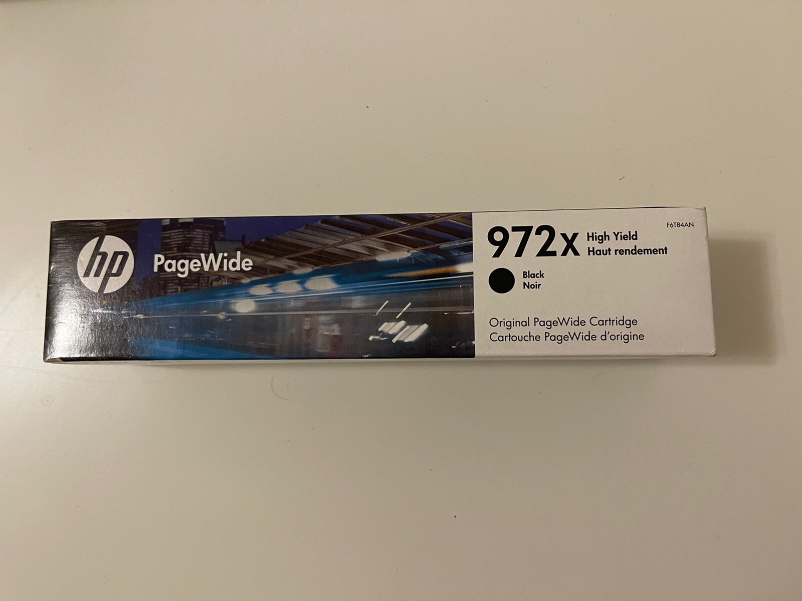 Genuine HP 972X High Yield Black PageWide Cartridge F6T84AN New Sealed 05/2029