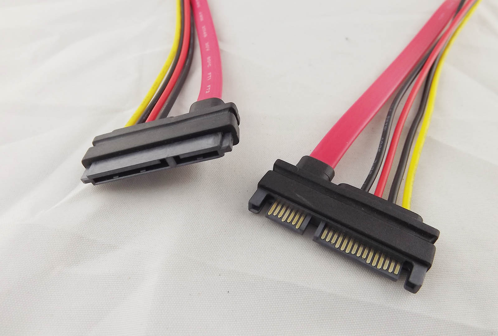 1x 22 Pin 7+15 pin Male To Female SATA Data HDD Power Combo Extension Cable 30cm