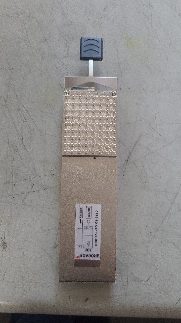 Brocade CFP2TOQSFP28MOD Adapter Module   G2U