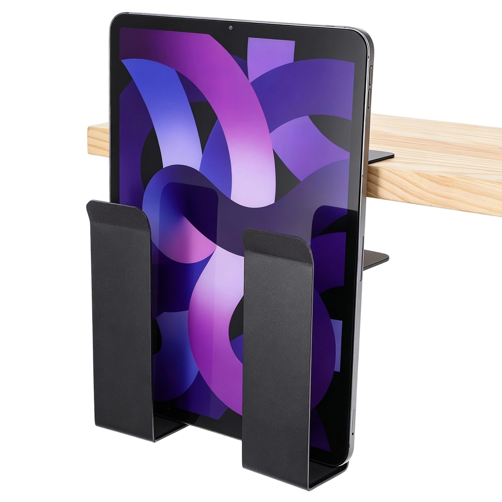Adjustable Desk Side Laptop Mount Holder With 10 Anti-Scratch Foam Pads