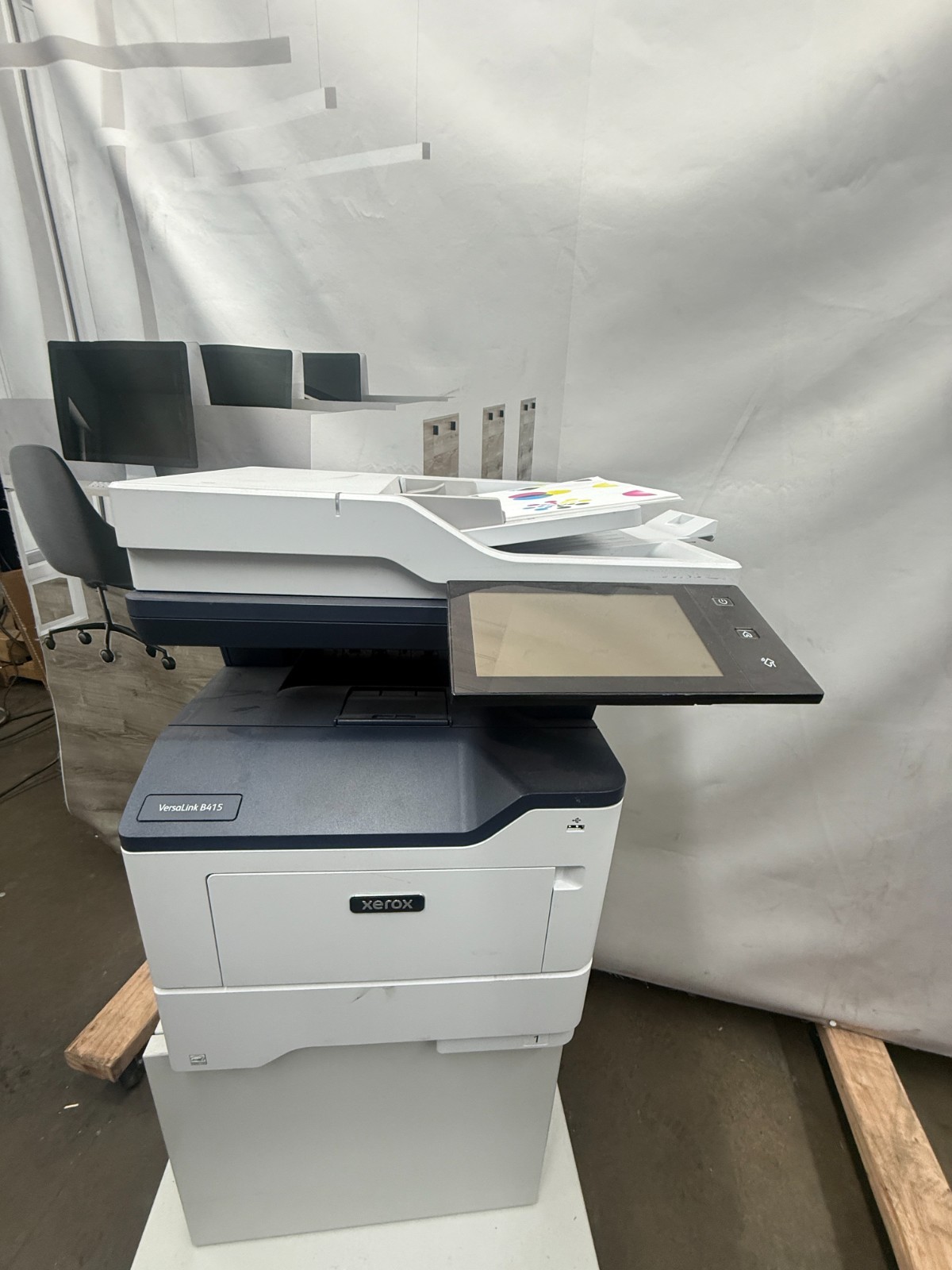 Xerox VersaLink B415 Multifunction All-in-One Laser Printer B&W Wireless Tested