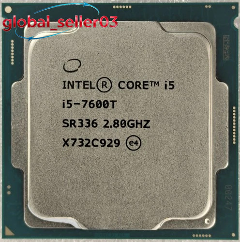 INTEL Core i5-7600T (6M Cache, up to 3.70GHz) Quad-Core LGA1151 CPU - SR336