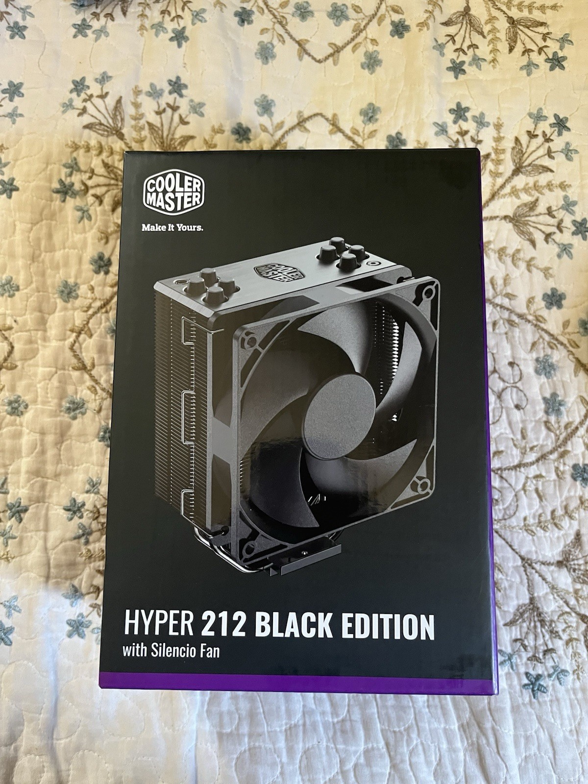 Cooler Master Hyper 212 Black Edition with Silencio Fan