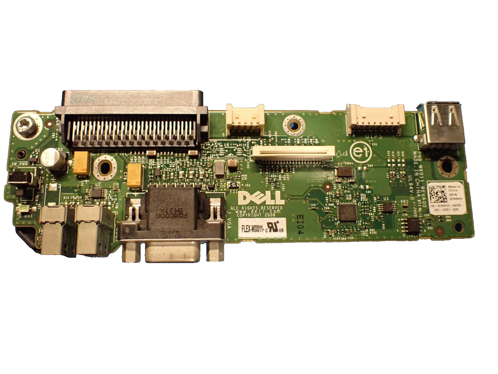 DELL 0FNRH3 PowerEdge High-Performance R610 Internal Front i/O Panel Board