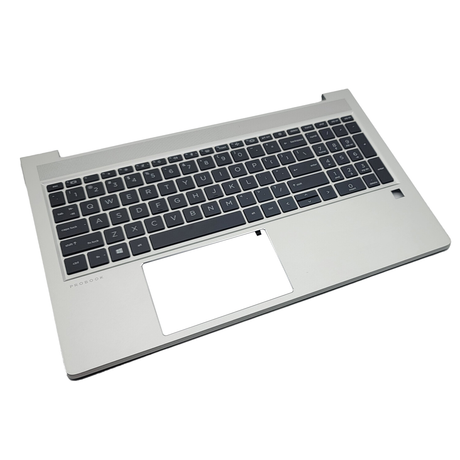 New M49545-001 For HP ProBook 650 655 G8 Palmrest Backlit Keyboard Silver 15.6in