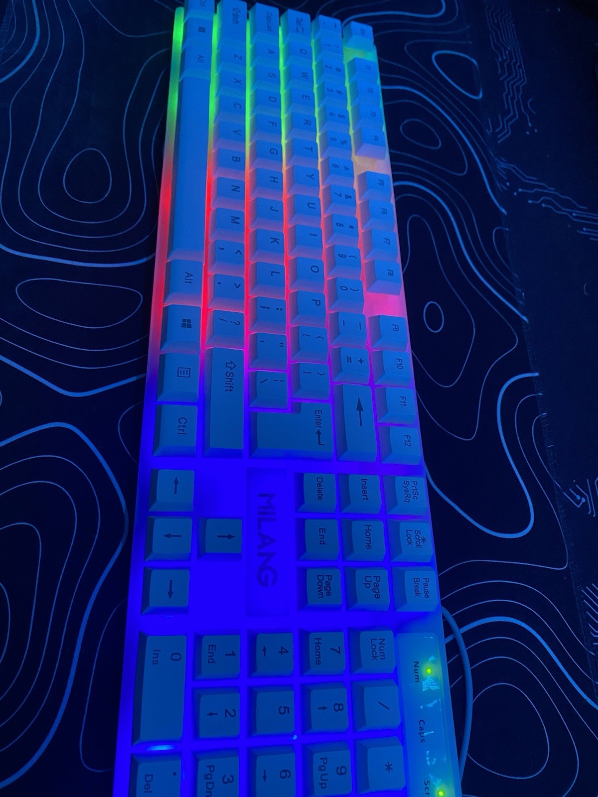 Milang K6 Ultimate Gaming Keyboard Lightweight And Silent