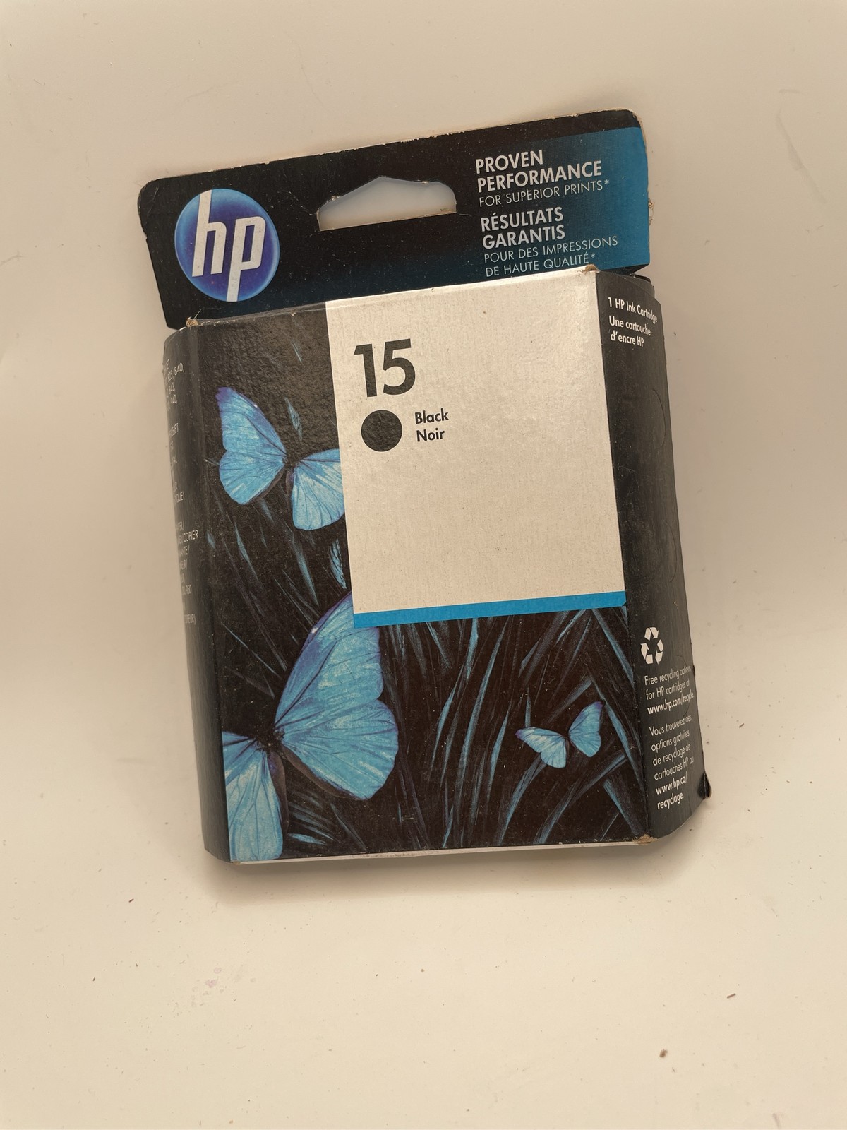 HP 15 Black Ink Cartridge C6615DN for DeskJet Printers