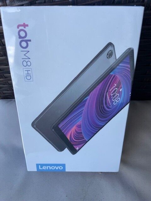 New Sealed Box Lenovo Tab M8 HD 32GB, Wi-Fi, 8 in - Iron Gray