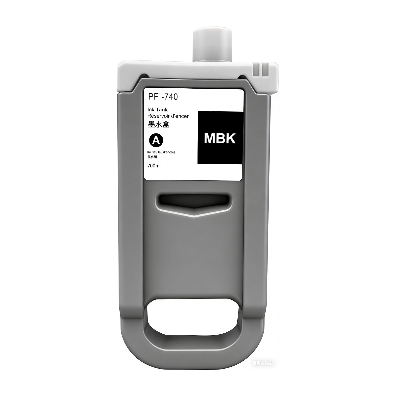 YOUEXPERT PFI-740MBK Ink Cartridge Matte Black Replacement 1 pcs,