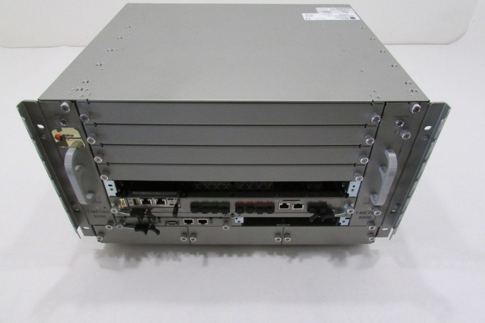 Telco Systems T-Metro-8006-DC High Density Serv. Aggregation TM8000-CPM640