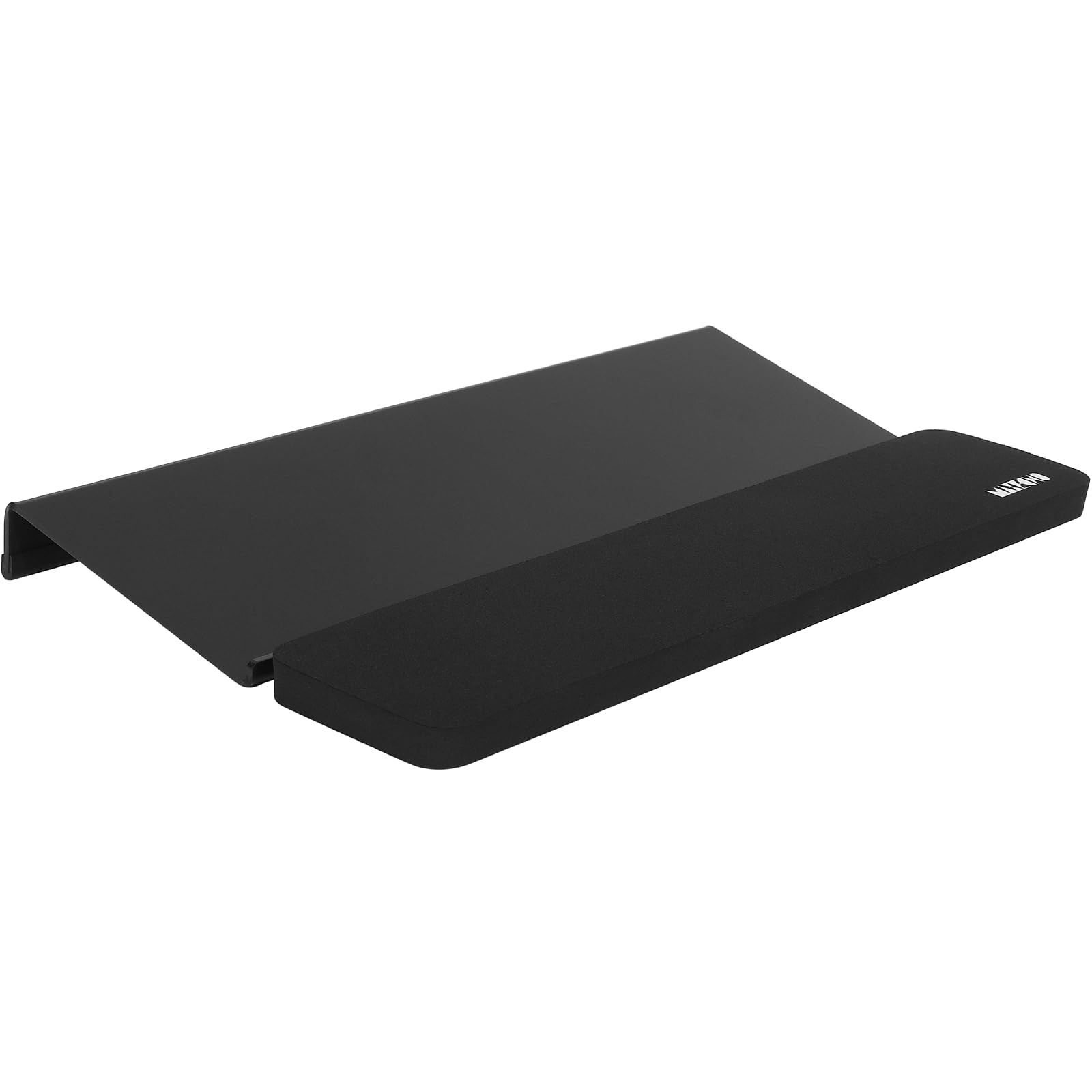Acrylic Tilted Computer Keyboard Riser Stand Wrist Arm Rest 16.9 Inch Black